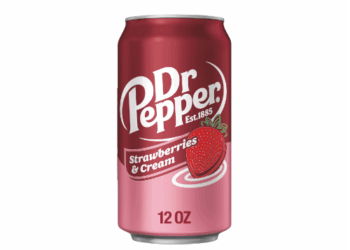 Dr Pepper crema y fresa