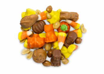 Autumn Peanut Party Mix