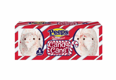 Peeps Candy cane