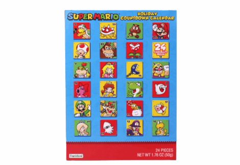 Super Mario Calendario de adviento
